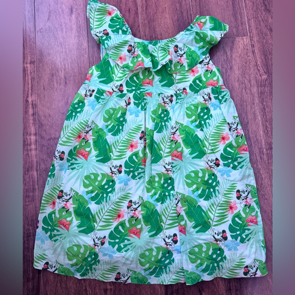 Disney Tropical Green Dress